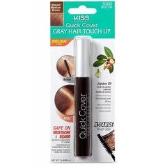 Resim Kiss Quick Cover Beyaz Kapatıcı Rimel Kızıl Kahve 7g 