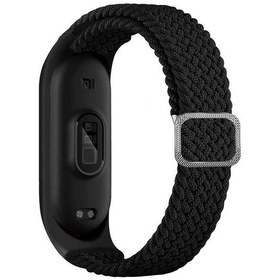 Resim Ariatech Xiaomi Mi Band 4 Uyumlu Krd-49 Örgü Kordon-siyah 