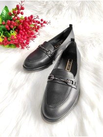 Resim Of&Off Kadın Hakiki Deri Loafer 