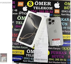 Resim Apple iPhone 16 Pro Max İkinci El TR | 512 GB | Natürel Titanyum 