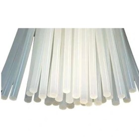 Resim Hayat Store Şeffaf Sıcak Silikon Çubuğu Mum Silikon Kalın 1 kg 30 cm ( Lisinya ) 