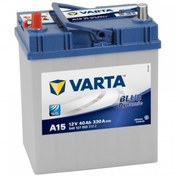 Resim Varta Blue Dynamic A14 İnce Kutup 12 V 40 Ah 330 CCA Akü 