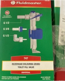 Resim Fluidmaster Gömme Rezervuar Şamandırası Beyaz 