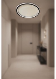 Resim Eray Aydınlatma 7549 By-sy Plofonyer Led Avize Beyaz - Siyah 