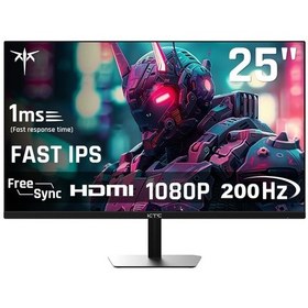 Resim Ktc H25t7 24.5" 200hz 3ms 1920 1080 Fhd Fast Ips Flat Oyuncu Monitör 