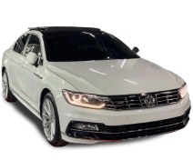 Resim Volkswagen Passat B8 R Line (2015 - 2022) Yan Marşpiyel Seti (Plastik) 