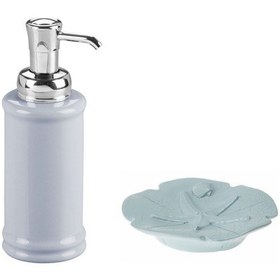 Resim SIVI SABUNLUK VE SABUNLUK 2 Lİ BANYO SETİ,DENİZ YILDIZI Mavi 
