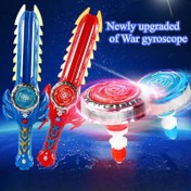 Resim İki Kişi Gyro Kılıçlarla Dövüşüyor, Gençler Erkek ve Kız Çocukları Ellerinde Nesneler ve Oyuncaklarla Oynuyor 