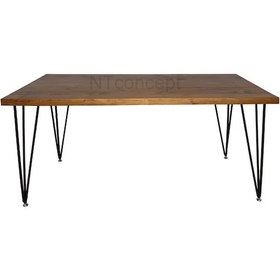 Resim Ntconcept Ntconcept Doğal Ağaç Çalışma Masası 