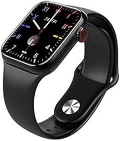Resim MADEPAZAR SATAVALA M26 Plus Smart Watch 6 Siyah Akıllı Saat Wireless Charging 