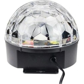 Resim Çerçici Kumandalı Kristal LED Rgb Disko Topu 