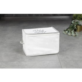 Resim Yatak Altı Baza Hurcu Fermuarlı Düzenleyici Ipli Kazak Hurcu 30 x 22 x 20 cm 104188 