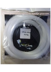 Resim Esnek Şeffaf Misina 1Mm 100 Metre 