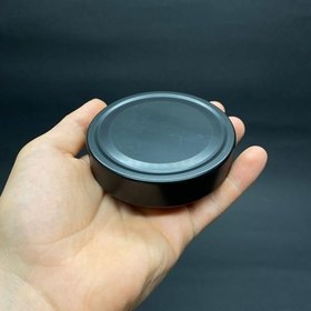 Resim VMGA Premium Amber Cam Kavanoz - Siyah Metal Kapaklı, Hava Geçirmez - Mum Yapımı, Krem ve Kozmetik İçin Lüks Saklama Kabı 