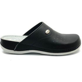 Resim Bento D.r Tavsiyeli Ortapedik Sabo Terlik Kaydırmaz Taban Hastane Terliği Siyah 