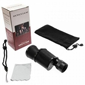 Resim Baigish 10x40 Metal Deri Kaplamalı Rus Modeli Monoküler Dürbün 