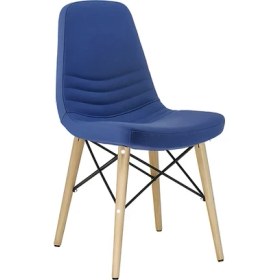 Resim Bluetick Rose Ahşap Deri Rahat Sandalye BLU1736 