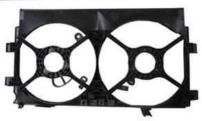 Resim Mitsubishi Lancer 2007 2008 Radyatör Ve Klima Fan Davlumbazı Boş Gövde (1.8 Cc) (Tw) 1355A087 
