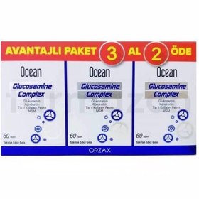 Resim Ocean Glukozamin Kompleks 60 Tablet - 3 Al 2 Öde 
