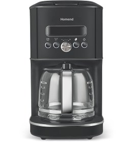 Resim HOMEND Vintage Coffeebreak 5027H Filtre Kahve Makinesi Siyah 