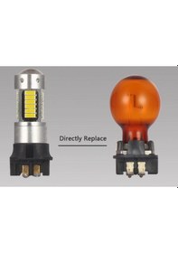 Resim Zembil Pw24W Led 30 Ledli Drl Gündüz Farı Ledi Amber Turuncu 