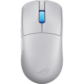 Resim Asus Rog Harpe Iı Kablosuz Espor Oyun Mouse'u, 48G Hafif Ağırlık, Simetrik Tasarım, Aımpoınt Pro 42K Optik Sensör, Optik Anahtarlar, 8k Pollıng Hızı, 5 Programlanabilir Tuş Beyaz 