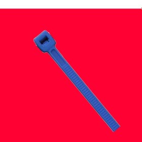 Resim Renkli Kablo Bağı Plastik Cırt Kelepçe 3,6x250 Mavi 200 Adet 