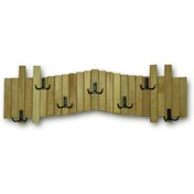 Resim Apak Ahşap Kapı Arkası Ve Duvar Askısı Hol Koridor Mutfak Ve Banyo Askılığı Havlu Elbise Askılığı 