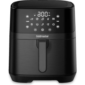 Resim Goldmaster Palmi Sıcak Tutma Özellikli 7 Litre Geniş Xxl Dokunmatik 10 Ön Ayarlı Airfryer Sıcak Hava Fritözü 