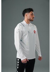Resim Hummel Dream Milli Takım Antrenman Eşofman Üstü Beyaz 