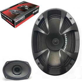 Resim Massıve Ms-m690fx Oto Midrange Oval 6x9 İnç 300 Watt 120 Rms 