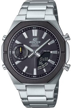 Caven Denton Erkekler Paslanmaz Çelik Çok Fonksiyonlu Pedometre Kalori Kilometre Ikili Zaman Siyah Altın Spor Su Geçirmez Dijital Saat Casıo Seıko (Yurt Dışından)