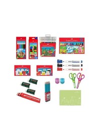 Resim Faber Castell Faber-castell Okul Ögrenci Kirtasiye Boya Seti Ofisinn-043 