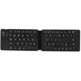 Resim Uyumlu Mini Kablosuz Bluetooth Katlanır Klavye S1772 Ratetime Diğer 