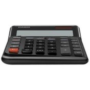 Resim Casio DE-12E-BK Siyah 12 Hane Masa Üstü Ergonomik Tuşlu Hesap Makinesi 