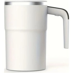 Resim Maxaccess Dijital Termometreli Otomatik Manyetik Karıştırıcı Beyaz Seyahat Bardak Diğer 