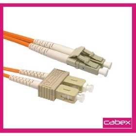 Resim cabex - Mm Sc-lc Dublex Fiber Optik Patchcord Multimode 2 Mt 