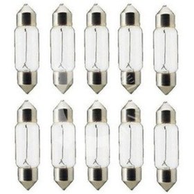 Resim 10 Adet 12v C5w 39mm Orta Boy Standart Sofit Ampul 