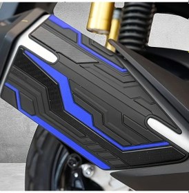 Resim Hightower Honda Adv160 Egzoz Boru Sticker Motosiklet Özel Dekor Blue 