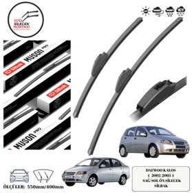 Resim Daewoo Kalos 2002-2005 Araca Özel Ön Sağ-sol Silecek Silbak 550mm/400mm Sb2216u 