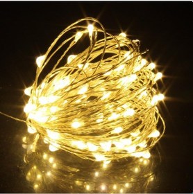 Resim 1 adet 5 mt.uzunlukta sarı peri led 