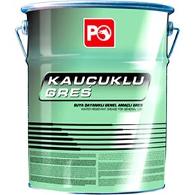 Resim Petrol Ofisi Kauçuklu Gres 14 kg Kalsiyum Esaslı Otomotiv Gresi 