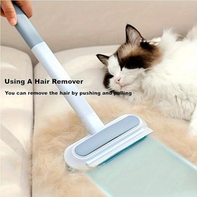 Resim Çok Amaçlı Evcil Hayvan Tüyü Temizleme Fırçası - Yıkanabilir, Tekrar Kullanılabilir, Kediler & Köpekler İçin, Mobilya & Halılar İçin İdeal 