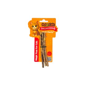 Resim PetzzCats Dental Stick Doğal Matatabili Kedi Oyuncağı Small 0,5-07x12 Cm 