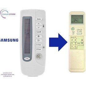 Resim Samsung Vestel Uyumlu Klima Kumandası 