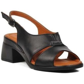 Resim Venüs 2311510y Kare Topuk Ortopedik Deri Kadın Sandalet 001 