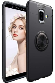 Resim KVY Samsung Galaxy J6 Plus (sm-j610f) Yüzüklü Manyetik Ravel Kılıf Nano Ekran Koruyucu Full Set 