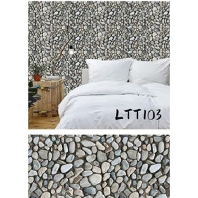 Resim Çakıl Taşı Kaplama Kağıdı 3 Metre 