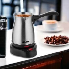 Resim Lider Elektrikli Çelik Cezve LK-317 Türk Kahve 