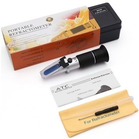 Resim ATC Refraktometre BX50 0-50Brix Meyve Suyu ve Çözelti 